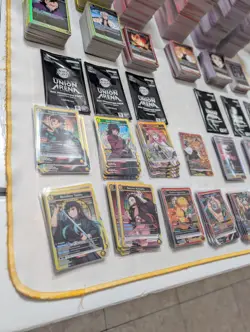 Union Arena - Demon Slayer Lot - 3000+ cards (Holo + Non-Holo, C,U,R,Sr, 1 Sr*) - Image 3