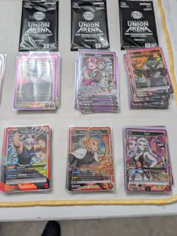 Union Arena - Demon Slayer Lot - 3000+ cards (Holo + Non-Holo, C,U,R,Sr, 1 Sr*) - Image 4