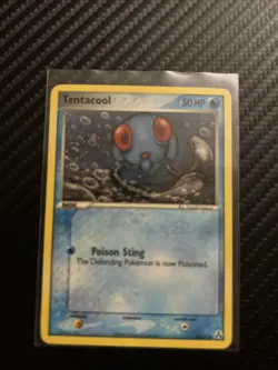 Nintendo Pokemon Tentacool Legend Maker 66/92 Basic Card 50 HP English - Image 1