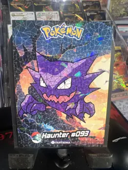 Haunter #93 - Cracked Ice Holo - Crystal Collection 2024 - Pokemon Card - Image 1