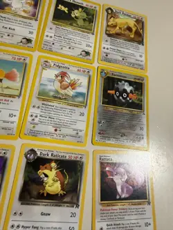 Pokemon OG 15 Card Bulk Lot NO DUPLICATES LP-NM RARE WOTC Vintage Original c - Image 4