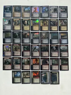 Decipher Lord of the Rings Mount Doom Foil Lot of 40 Unique Cards R/UC/C - Image 1