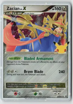 Zacian LV. X - SWSH135 - SWSH: Sword & Shield Promo Cards Holo - PTCG - Image 1