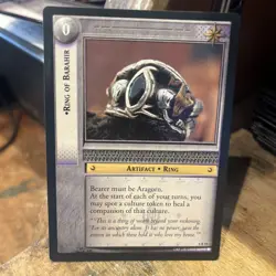 Ring of Barahir. Lord of The Rings Trading Card Game. - Image 1