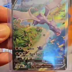 Aerodactyl V 180/196 Lost Origin Alt Art Ultra Rare Pokemon Card NM/M Pack Fresh - Image 5
