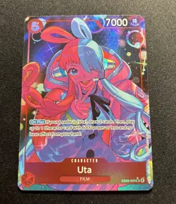 One Piece Card Game Heroines Edition - UTA (SR ALT ART) #EB03-003 English CCG - Image 1