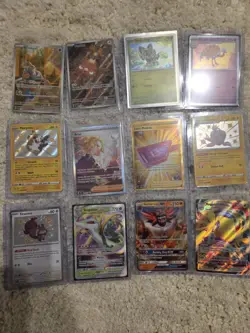 28 Card Pokemon Lot! Vintage, Gold, Full Art, Shiny, VMAX, And More! - Image 2