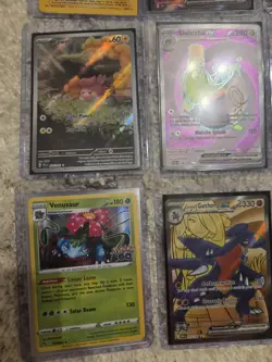 28 Card Pokemon Lot! Vintage, Gold, Full Art, Shiny, VMAX, And More! - Image 5