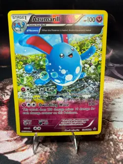 Azumarill 104/160 Reverse Holo Primal Clash Pokemon Card - Image 1