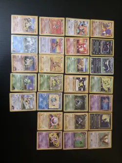 Pokemon TCG Vintage Card Lot Cards. FOSSILE BASE NEO GYM - Image 2