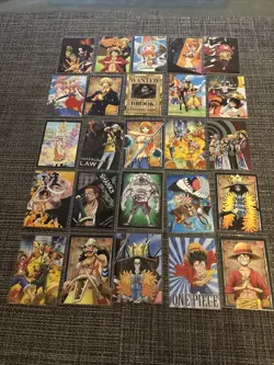 2022 one piece cards Lot 25 Cards - Image 1