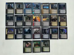 Decipher Lord of the Rings Siege of Gondor Foil Lot of 24 Unique Cards R/UC/C - Image 1