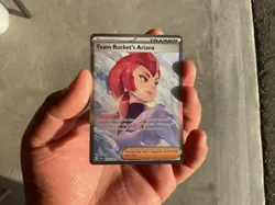 Team Rockets Ariana NM SIR 237 Destined Rivals Pokemon TCG Card Team Rocket - Image 4