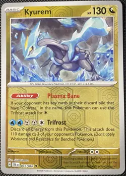 Kyurem 047/064 Sv: Shrouded Fable Reverse Holo - Pokemon Card - Image 1