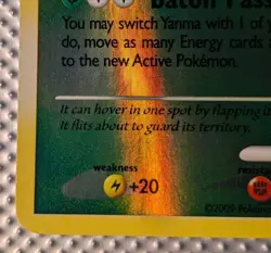 Yanma Supreme Victors Pokemon TCG Reverse Holo Rare Card SH9 !!MINTY!! - Image 5