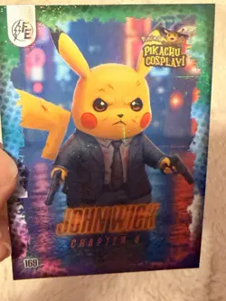 POKEMON - NON TCG - PIKACHU HALLOWEEN COSPLAY - CHEAP 4 CARD LOT - Image 2