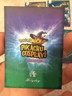 POKEMON - NON TCG - PIKACHU HALLOWEEN COSPLAY - CHEAP 4 CARD LOT - Image 3