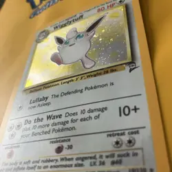 Wigglytuff - 19/130 - Pokemon Base Set 2 Holo Rare Card WOTC LP - Image 2