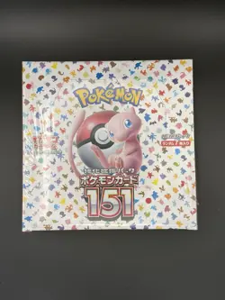 Pokemon Card S & V Sealed 151 Booster Box Japanese (U.S. Seller) w/ Shrink 4521329346038 - Image 1