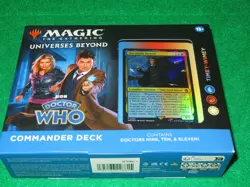 MTG UNIVERSES BEYOND: DOCTOR WHO - TIMEY-WIMEY COMMANDER DECK 195166228815 - Image 1