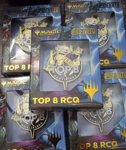 MTG Magic the Gathering RCQ Top 8 Pin - Ral Pinfinity New in Box - Image 1