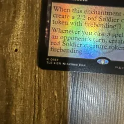 Fire Nation Occupation (Extended Art) Foil #187 MTG: Avatar The Last Airbender - Image 3