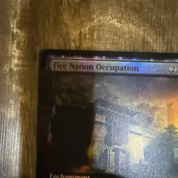 Fire Nation Occupation (Extended Art) Foil #187 MTG: Avatar The Last Airbender - Image 4