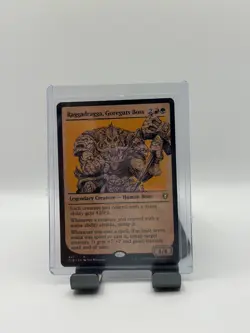 MTG, Raggadragga, Goreguts Boss $3 ORDER MIN (Showcase) Battle for Baldur's Regu - Image 1