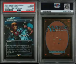 2024 MTG Secret Lair Marvel Groot Sculpting Steel Foil PSA 10 - Image 3