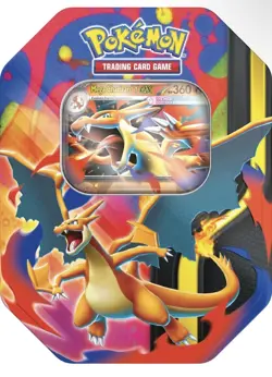 2 Pokemon TCG Mega Charizard X + Y ex Tin Bundle Sealed New - Image 2
