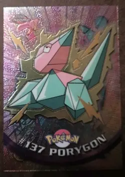 Topps Chrome Pokemon #137 Porygon Near Mint - Image 1