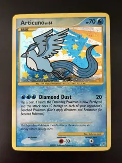 Articuno Holo Supreme Victors 148/147 Pokemon TCG Secret Rare 2009 Diamond Dust - Image 1
