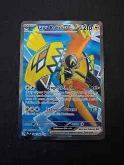 Pokemon - Tapu Koko ex 222/182 SV04: Paradox Rift Holo - NM - Image 1