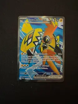 Pokemon - Tapu Koko ex 222/182 SV04: Paradox Rift Holo - NM - Image 5