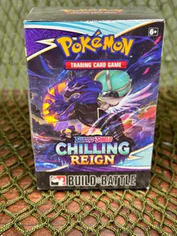 LAST ONE! **SEALED** CHILLING REIGN Build and Battle Bundle ~ Pokemon TCG - Image 1