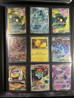 Pokemon Binder Collection Lot (Full Arts, Art Rares, Promos, Ultra Rares & etc) - Image 1
