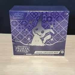 POKEMON SCARLET & VIOLET PALDEAN FATES FACTORY SEALED ELITE TRAINER BOX ETB - Image 1