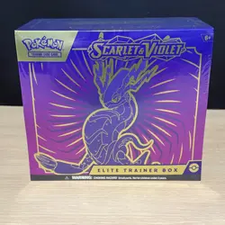 POKEMON SCARLET & VIOLET BASE FACTORY SEALED ELITE TRAINER BOX ETB - Image 1