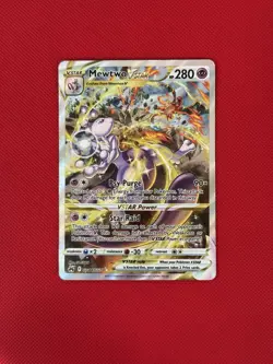 Pokemon Mewtwo VSTAR GG44/GG70 Crown Zenith Galarian Gallery Ultra Rare Holo - Image 1
