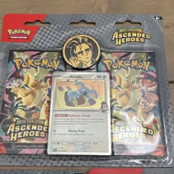 Pokemon Mega Evolution: Ascended Heroes 2-Pack Blister Collection (LARRY) Lot 3 - Image 3
