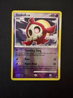 Pokemon - Duskull (Shiny) SH2 Stormfront Reverse Holo - LP/NM - Image 1