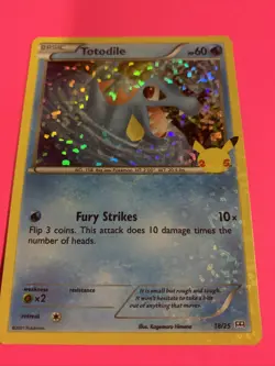Totodile 18/25 Holo Pokemon 25th Anniversary McDonald’s Promo +non Holo - Image 1