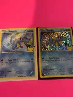 Totodile 18/25 Holo Pokemon 25th Anniversary McDonald’s Promo +non Holo - Image 3