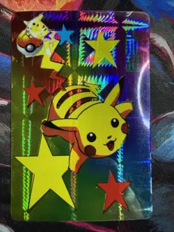 Pocket Monsters Anime Collection 1998 #21 Pikachu - Image 1