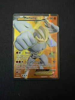 Pokemon - Machamp EX (90 Full Art) 90/98 XY - Ancient Origins Holo - LP/NM - Image 1