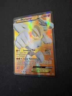 Pokemon - Machamp EX (90 Full Art) 90/98 XY - Ancient Origins Holo - LP/NM - Image 3