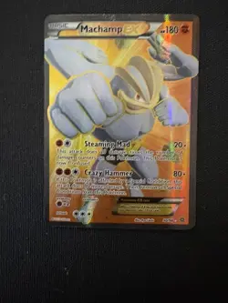 Pokemon - Machamp EX (90 Full Art) 90/98 XY - Ancient Origins Holo - LP/NM - Image 5