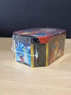 POKEMON HIDDEN FATES CHARIZARD GX FACTORY SEALED TIN - Image 4