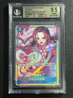 ONE PIECE BGS9.5 LOVE-LOVE MELLOW P ST03-0170 C 2022 JAPANESE - Image 1