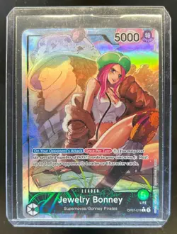 2024 One Piece 500 Years in the Future Jewelry Bonney Alternate Art #OP07-019 - Image 1